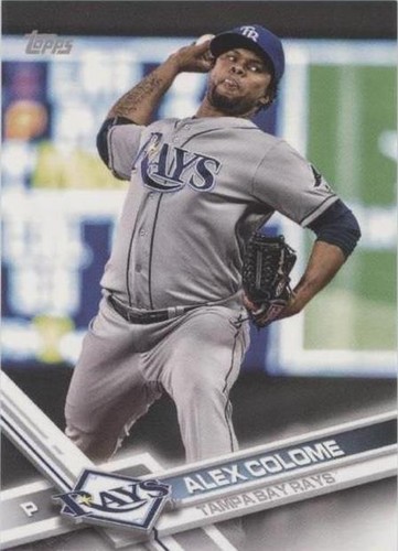 2017 Topps Mini - Alex Colomé #156