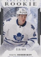 2016-17 Upper Deck Artifacts - Nikita Soshnikov #175