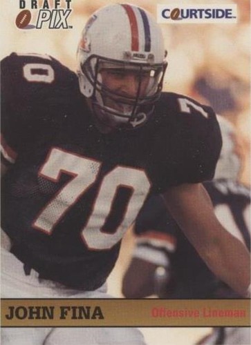 1992 Courtside Draft Pix John Fina #125