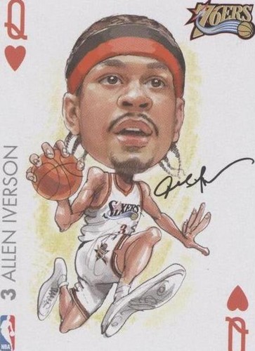 2004-05 All Pro Deal Playing Cards - Allen Iverson #QH