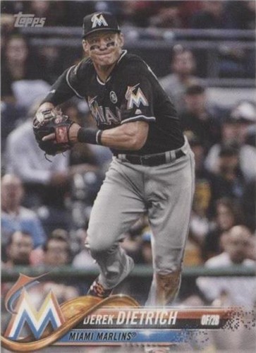 2018 Topps Mini - Derek Dietrich #657