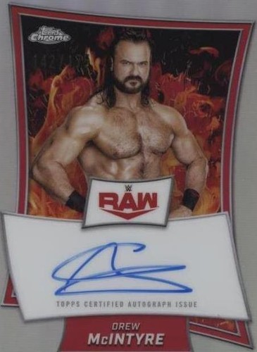 2025 Topps Chrome WWE - Drew McIntyre #RBA-DRE
