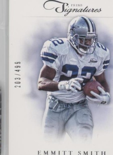 2012 Panini Prime Signatures Emmitt Smith #157