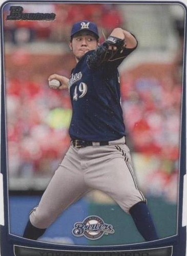 2012 Bowman - Yovani Gallardo #113