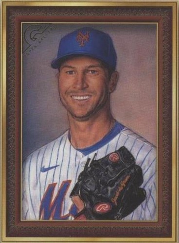 2020 Topps Gallery Jacob Degrom Gold auto SSP /25 METS PG-18