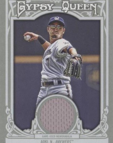 2025 Topps Archives Norichika Aoki Auto #56FFA-NA On Card Auto