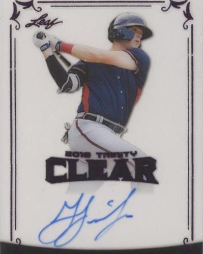 2018 Leaf Trinity - Greyson Jenista #CA-GJ1