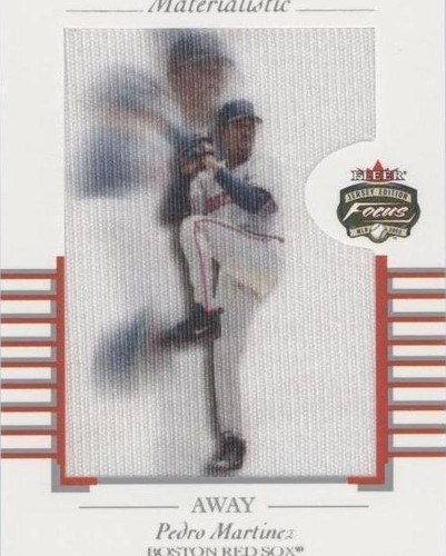 2002 Fleer Focus Jersey Edition - Pedro Martinez #14 M