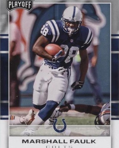 2017 Panini Playoff Marshall Faulk #133
