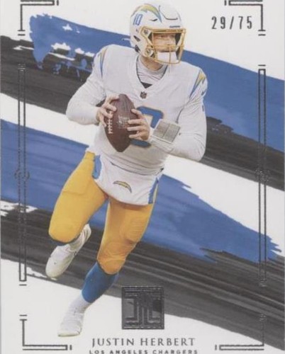 2021 Panini Impeccable Justin Herbert #52