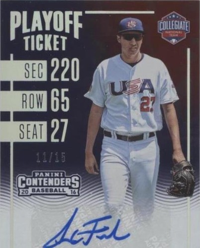 2016 Panini Elite Extra Edition - Alex Faedo #CNT-AF