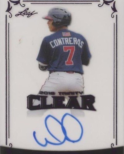 2018 Leaf Trinity - William Contreras #CA-WC1