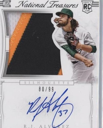 2015 Panini National Treasures - R.J. Alvarez #20