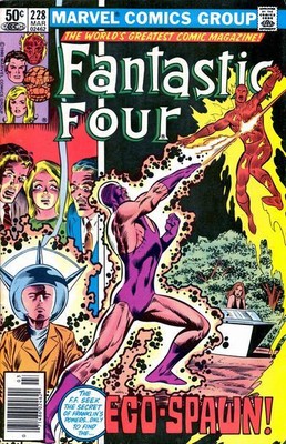 Fantastic Four (Vol. 1) #228 (Newsstand) VG; Marvel | low grade - Bill Sienkiewi