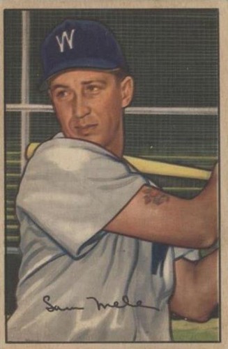 1952 Bowman - Sam Mele #15