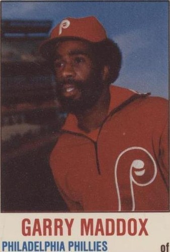 1978 Hostess All-Star Team - Garry Maddox #133