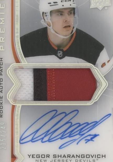 2020-21 Upper Deck Premier - Yegor Sharangovich #AR-YS