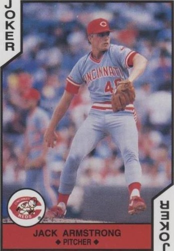 1990 U.S. Playing Cards Major League All-Stars - Jack Armstrong #JOKE