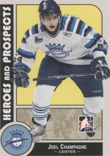 2008-09 In the Game Heroes and Prospects - Joel Champagne #90