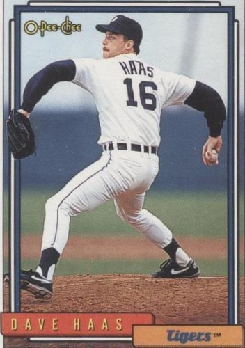 1992 O-Pee-Chee - Dave Haas #665