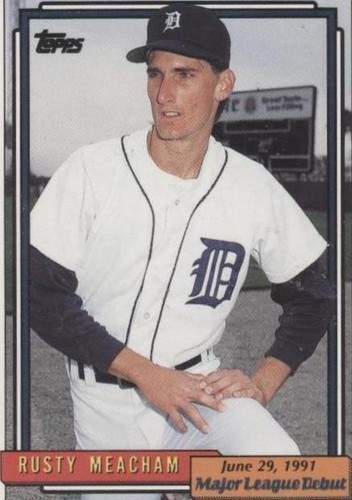 1991-92 Topps Major League Debut 1991 - Rusty Meacham #122