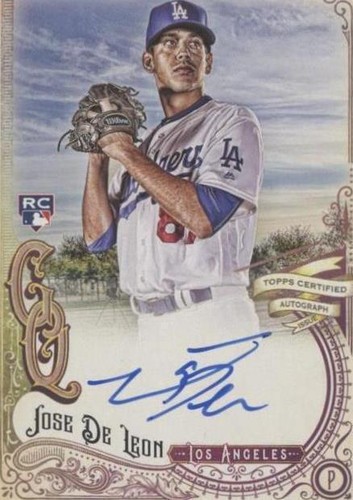 2017 Topps Gypsy Queen - Jose De Leon #GQA-JDL