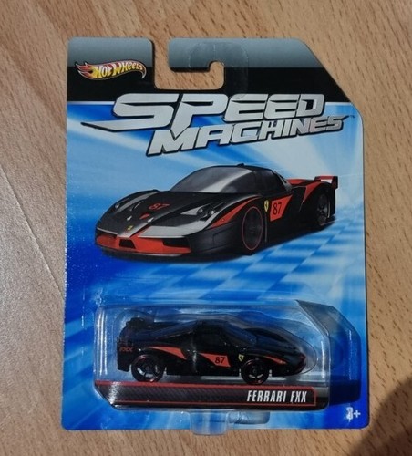 Hot Wheels Ferrari fxx speed machines rare new on card 1:64
