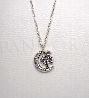 Authentic Pandora 392992C01 50cm Moon Spinning Tree of Life