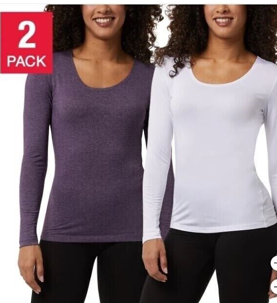 売れ筋商品|||３２ディグリー カットソー トップス レディース Women's Long-Sleeve Scoop-Neck Top White $_57.PNG?set_id=880000500F