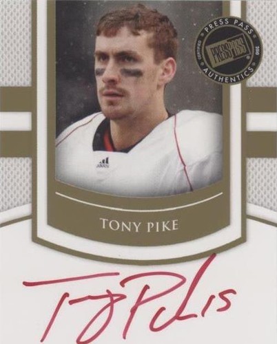 2010 Press Pass Portrait Edition Tony Pike #SS-TP