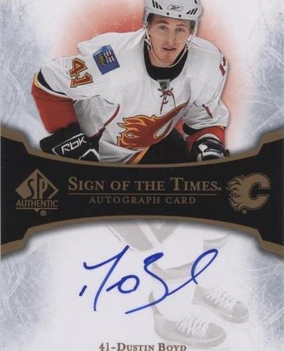 2007-08 SP Authentic - Dustin Boyd #ST-DB