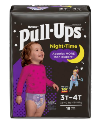 Disney Pixar TOY STORY Huggies Pull - Ups Night-Time Training Pants- Girls