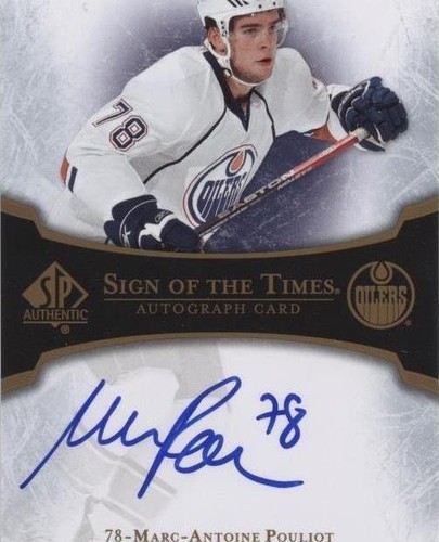 2007-08 SP Authentic - Marc Pouliot #ST-MP