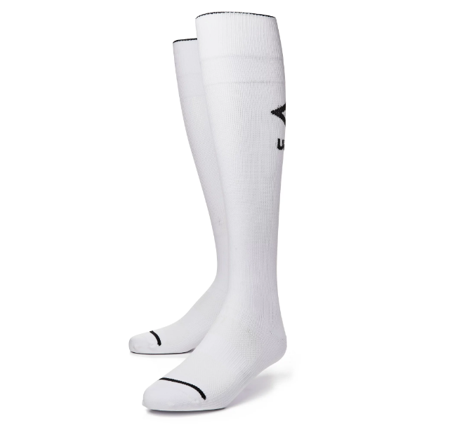 Youth Boys & Girls Soccer Socks, White 1 Pack