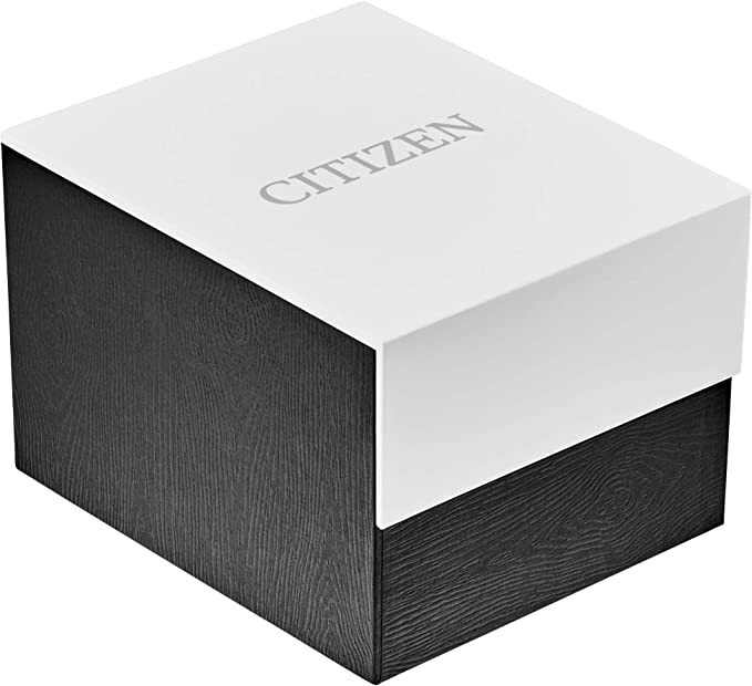 Pre-owned Citizen Eco-drive Corso Quartz Mens Watch, Stainless Steel With Leather Strap