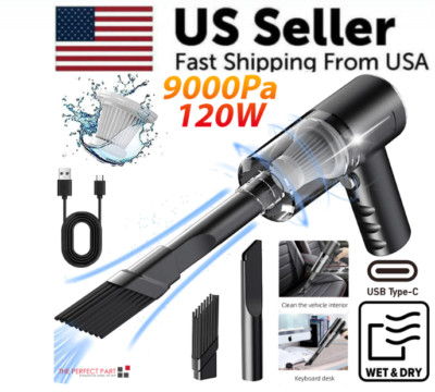 120W Cordless Handheld Vacuum Cleaner Small Mini Portable Car Auto Home Wireless