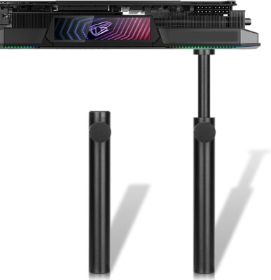 2/1X Extended Graphics Card Holder Keep your GPU Upright Stable Support Bracket