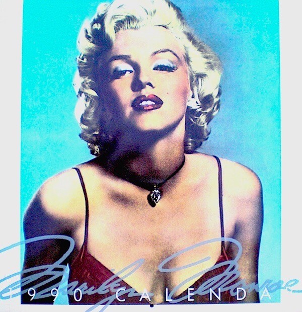 marilyn-monroe-calendar-1990-bruno-bernard-of-hollywood-promo-pinup-photo-exnm