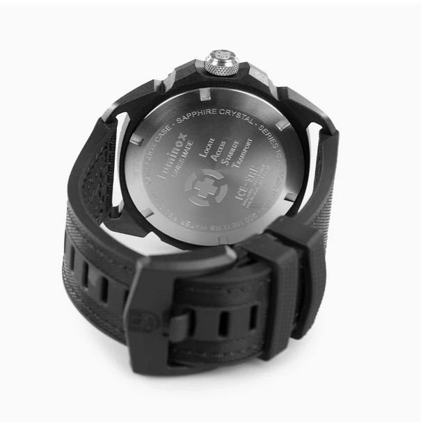 Pre-owned Luminox Men's Watch Ice-sar Arctic Date Display Rotating Bezel Strap Xl.1052