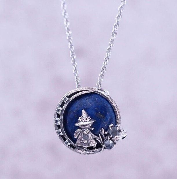 アクセサリー Sunfkin MOOMIN Rokuzan collaboration Snufkin Broach Pendant jewelry