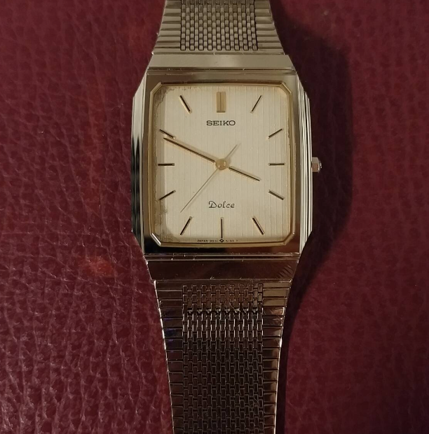 Vintage SEIKO Dolce 9531-5160 Quartz Gold Mens Watch JAPAN Vintage SEIKO Dolce 9531-5160 Quartz Gold Mens Watch JAPAN