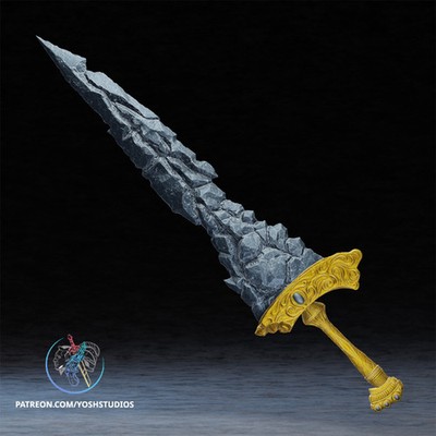 Maliketh Black Bladeer — 3D Printed RAW DIY Cosplay Kit + Prop Replica