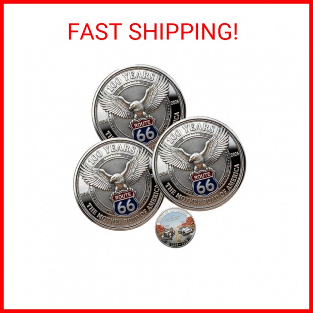 Route 66 – 100 Years of Freedom Commemorative Coin, Centennial