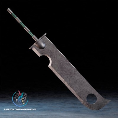 Z Shinobi Sworder — 3D Printed RAW DIY Cosplay Kit + Prop Replica