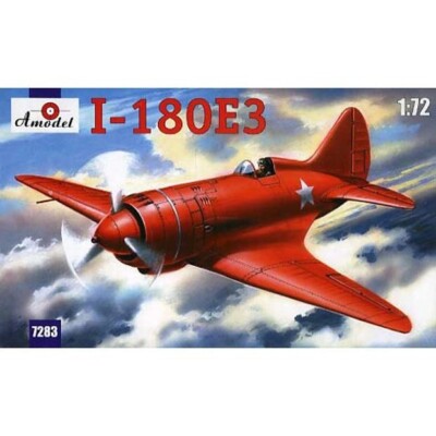 Amodel 7283 Plastic model airplane kit Scale 1:72 I-180 E3 - modelling kit