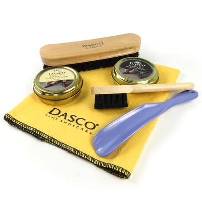 Hangerworld Zedernholz Schuhputzbox mit Fußstütze und Schuhpflegeset | eBay