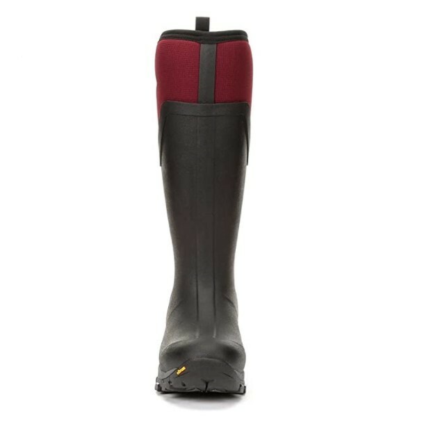 Muck Boot Women's Arctic Ice Tall + Vibram Arctic Grip A.T. - Black/Maroon