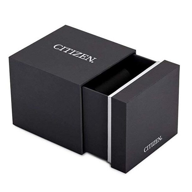 Pre-owned Citizen Av0080-88a Super Titanium Ecodrive Sapphire,free Shipping