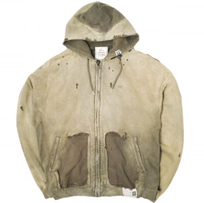 MIHARA YASUHIRO SUN FADED PARKA ジップパーカー Maison MIHARA YASUHIRO Sun Faded Parka Brown -FASCINATE