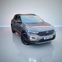 2021 71 VOLKSWAGEN T-ROC 1.5 TSI EVO BLACK EDITION SUV 5DR PETROL DSG EURO 6 (S/